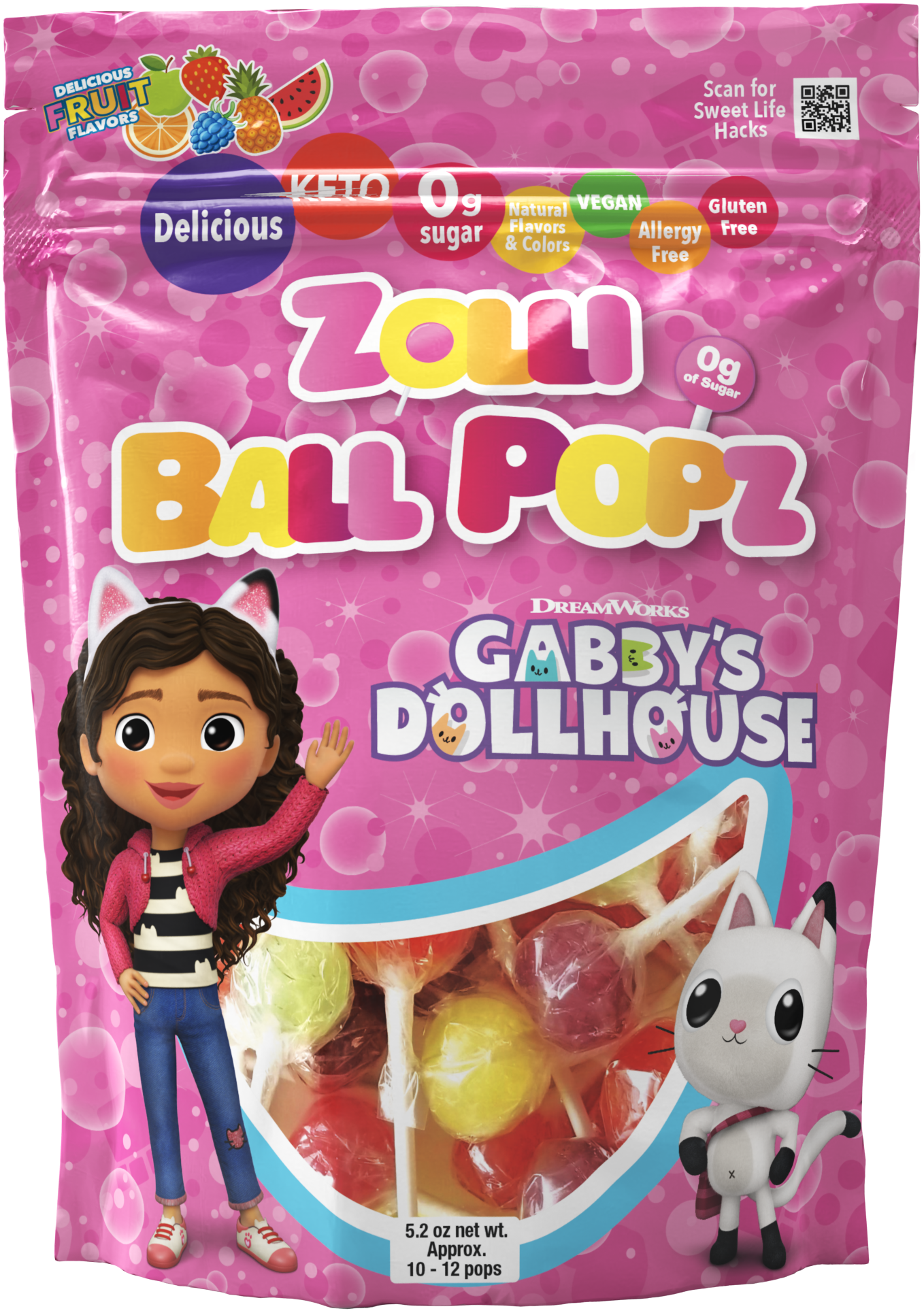 Gabby's Dollhouse Zolli Ball Popz