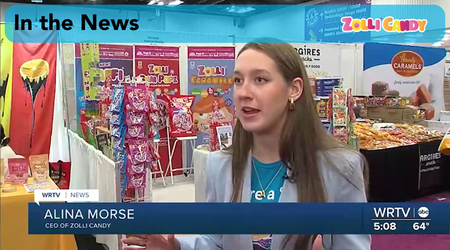 Alina Morse at Sweets and Snacks Expo