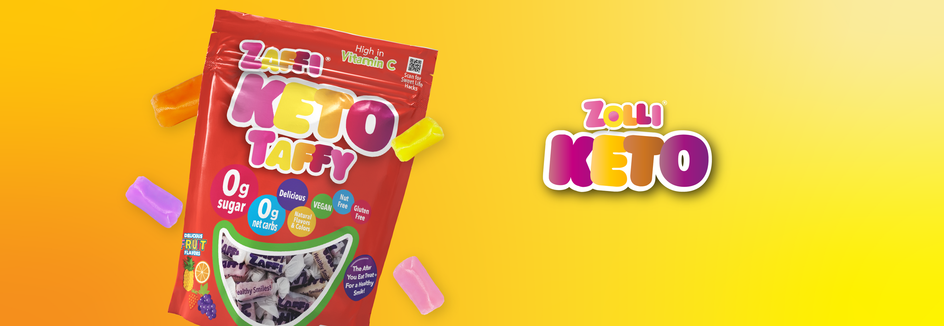 Shop Our Zolli Sugar Free Keto Candy Collection