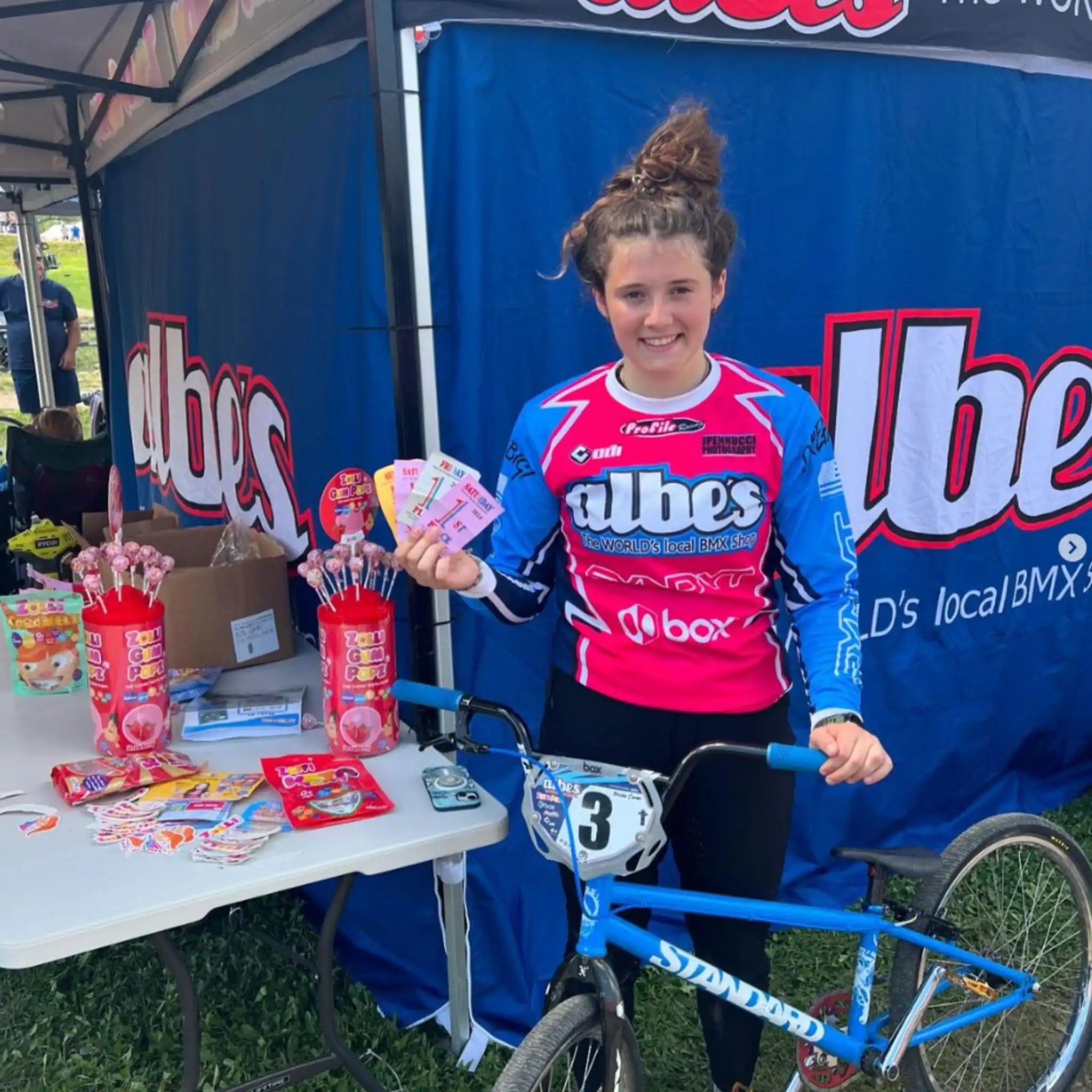 Bike Ride and Zolli Gum Pops