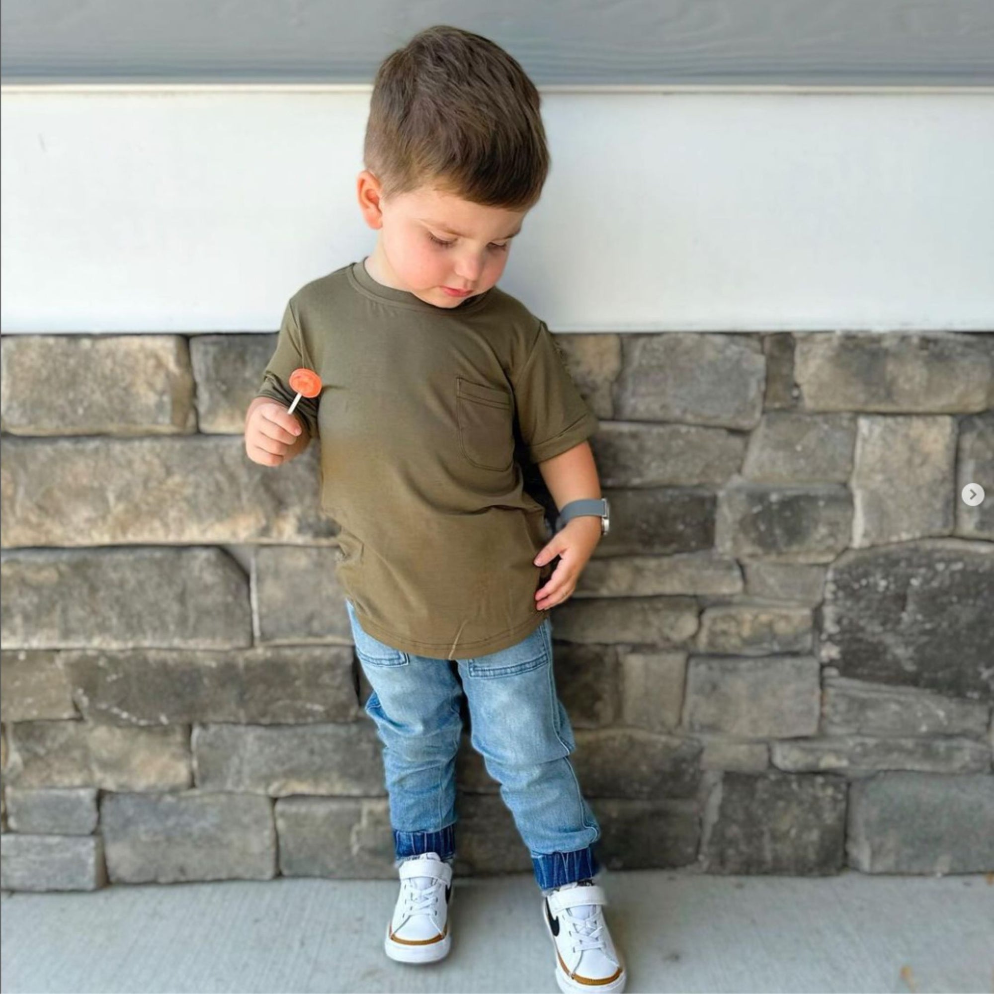 Boy with an Orange Zollipop