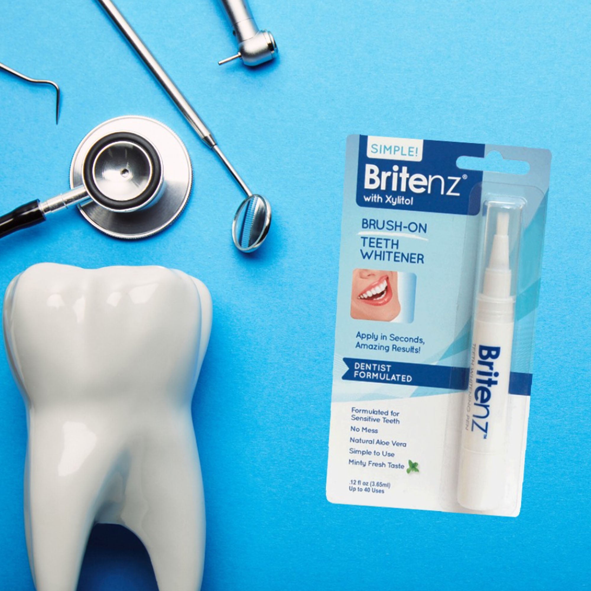 Add Britenz to your routine and enhance your smile.