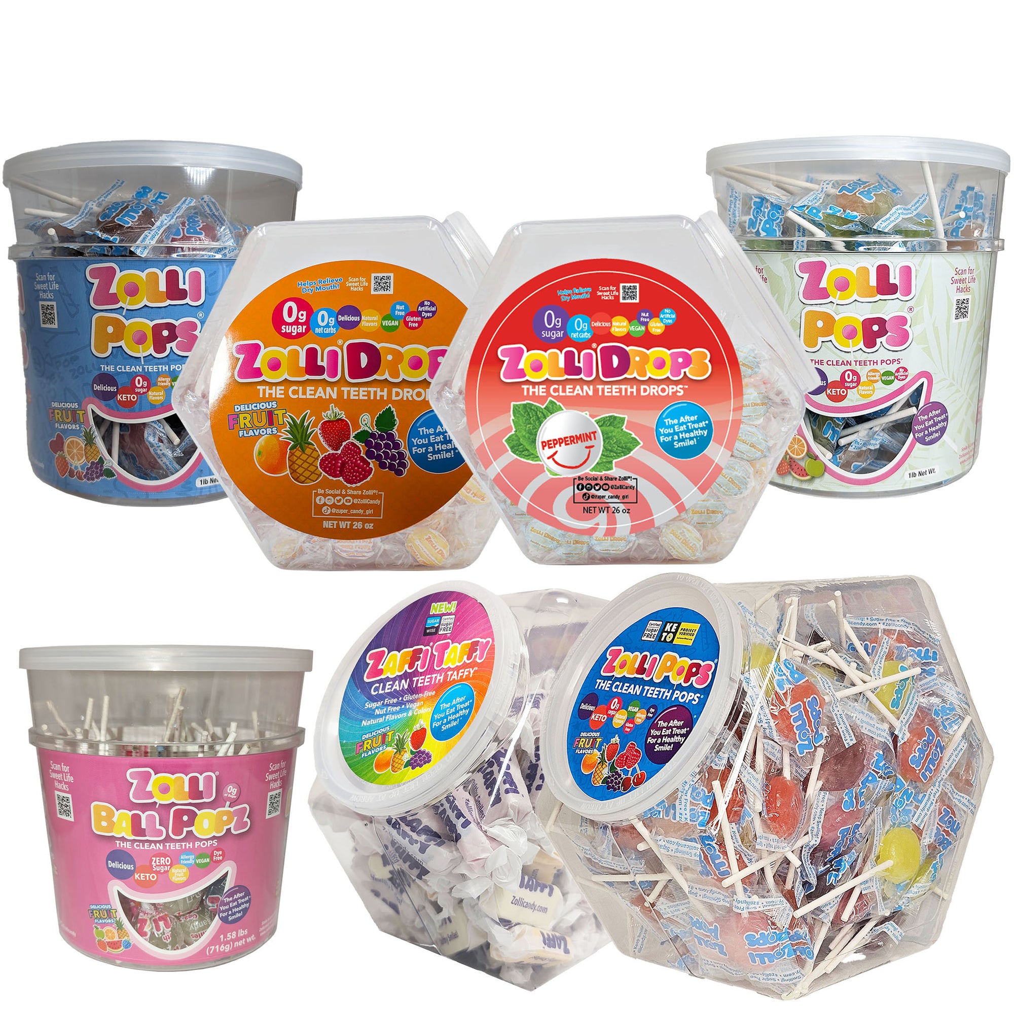 Zolli Candy Bar - Sugar-Free, Smile-Friendly Treats for Your Party or Event - Save up to 20%