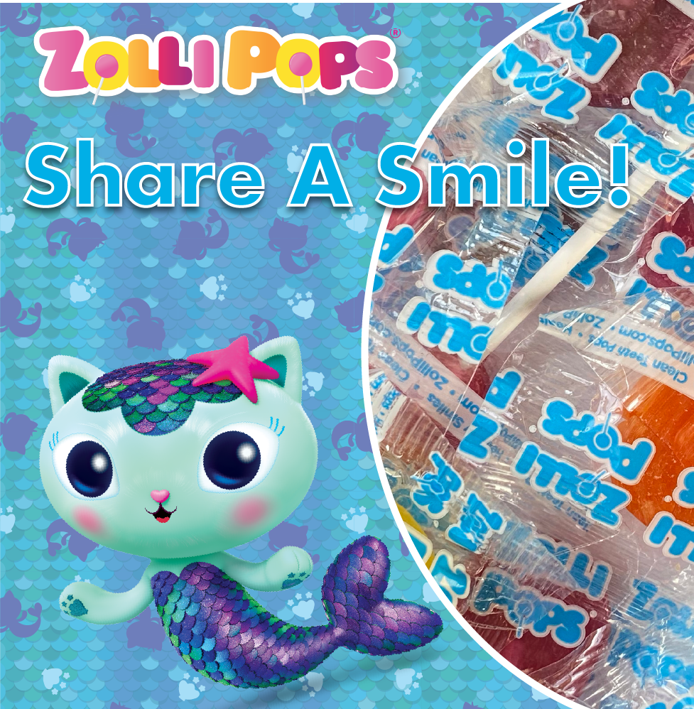 Gabby's Dollhouse Zolli Pops Share a Smile!
