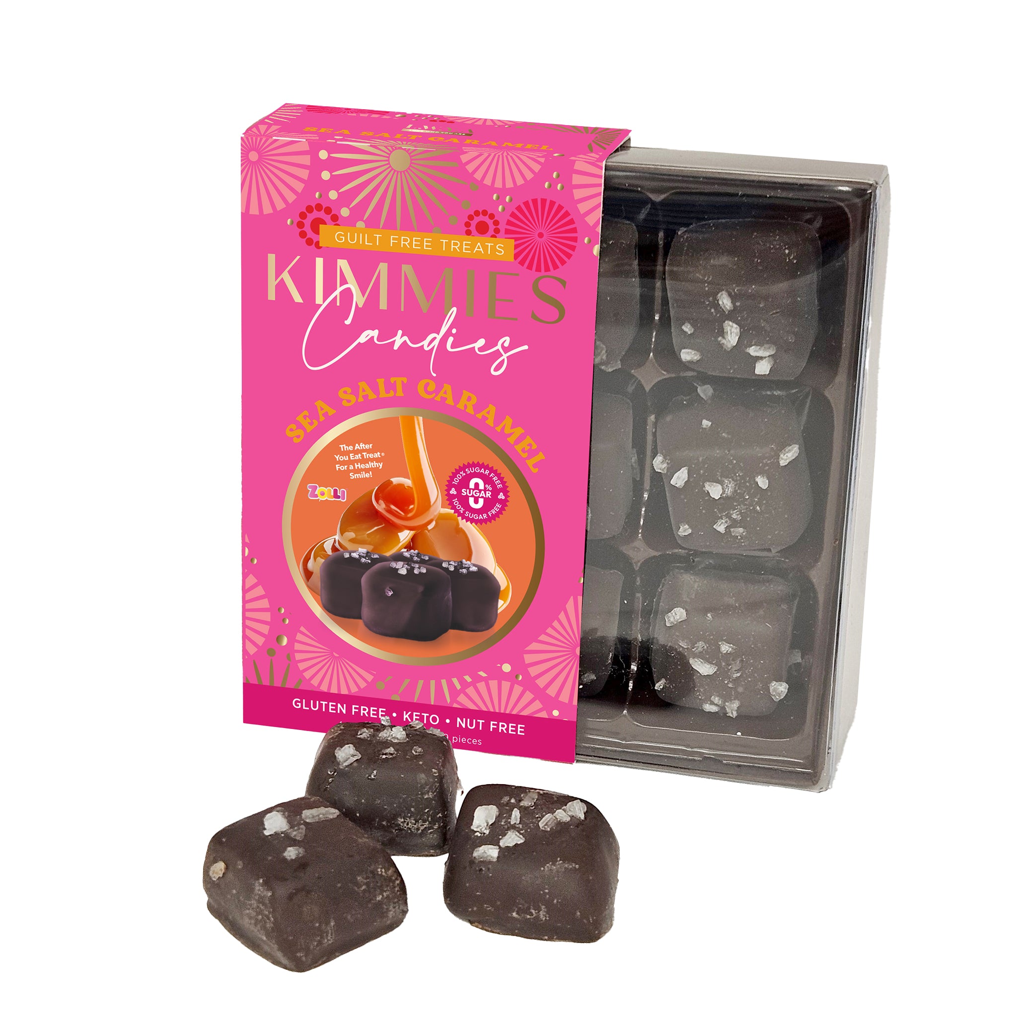 Kimmie's Candies Sea Salt Caramels/