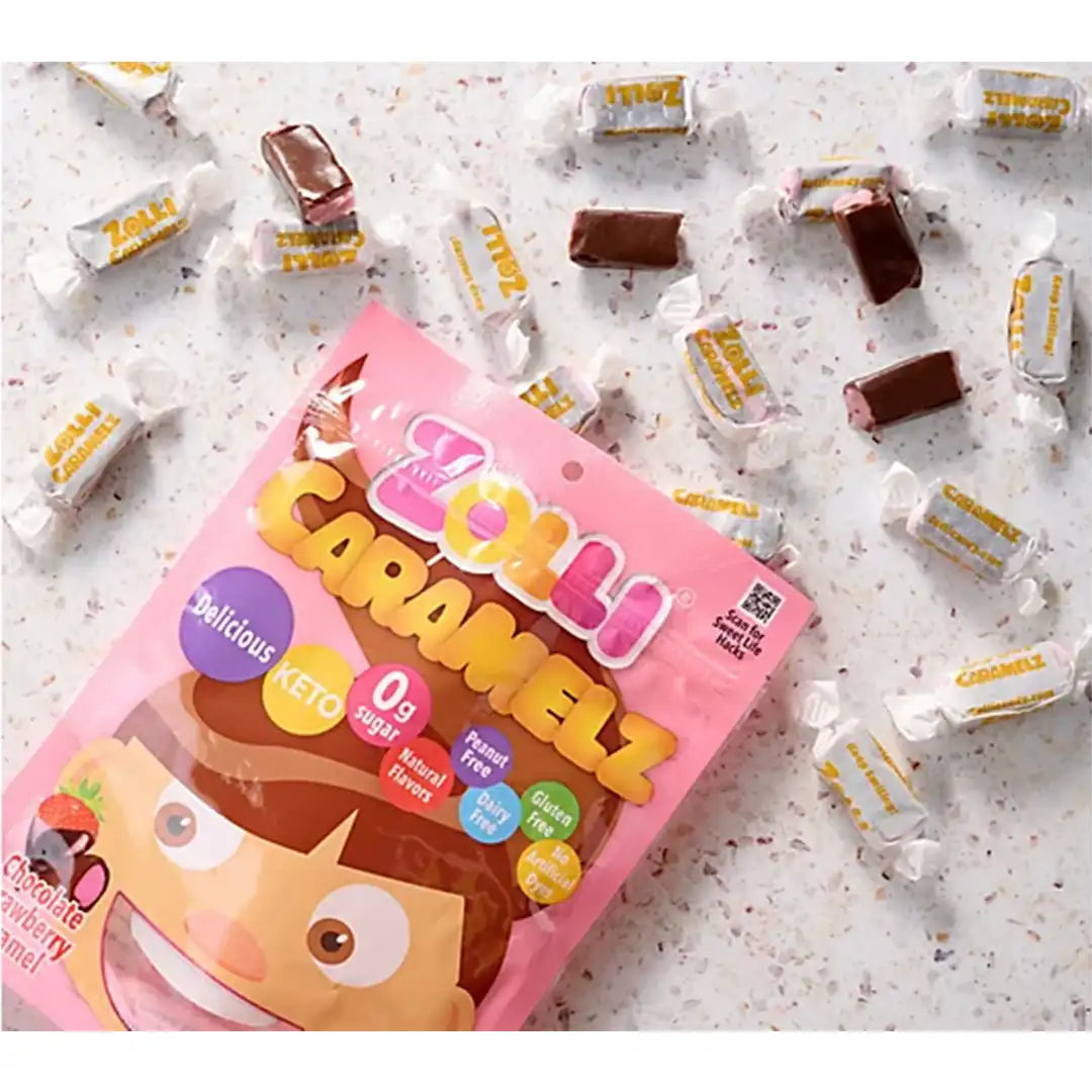 Zolli caramels taste great and keep you smiling.