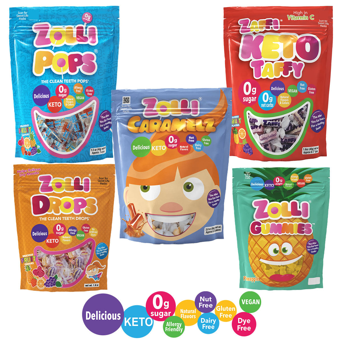 Zolli Candy Zero Sugar Sampler