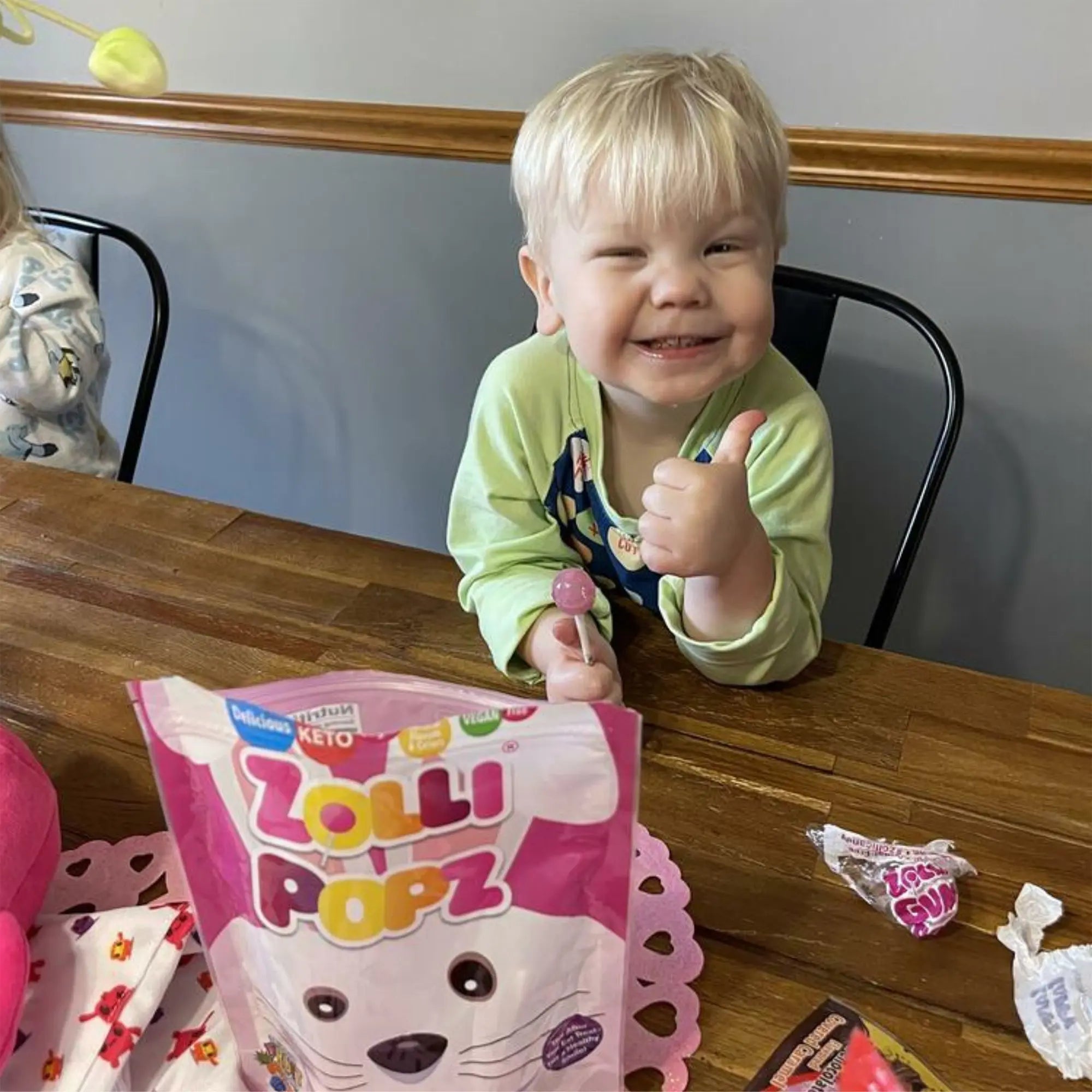 Child with Easter Candy