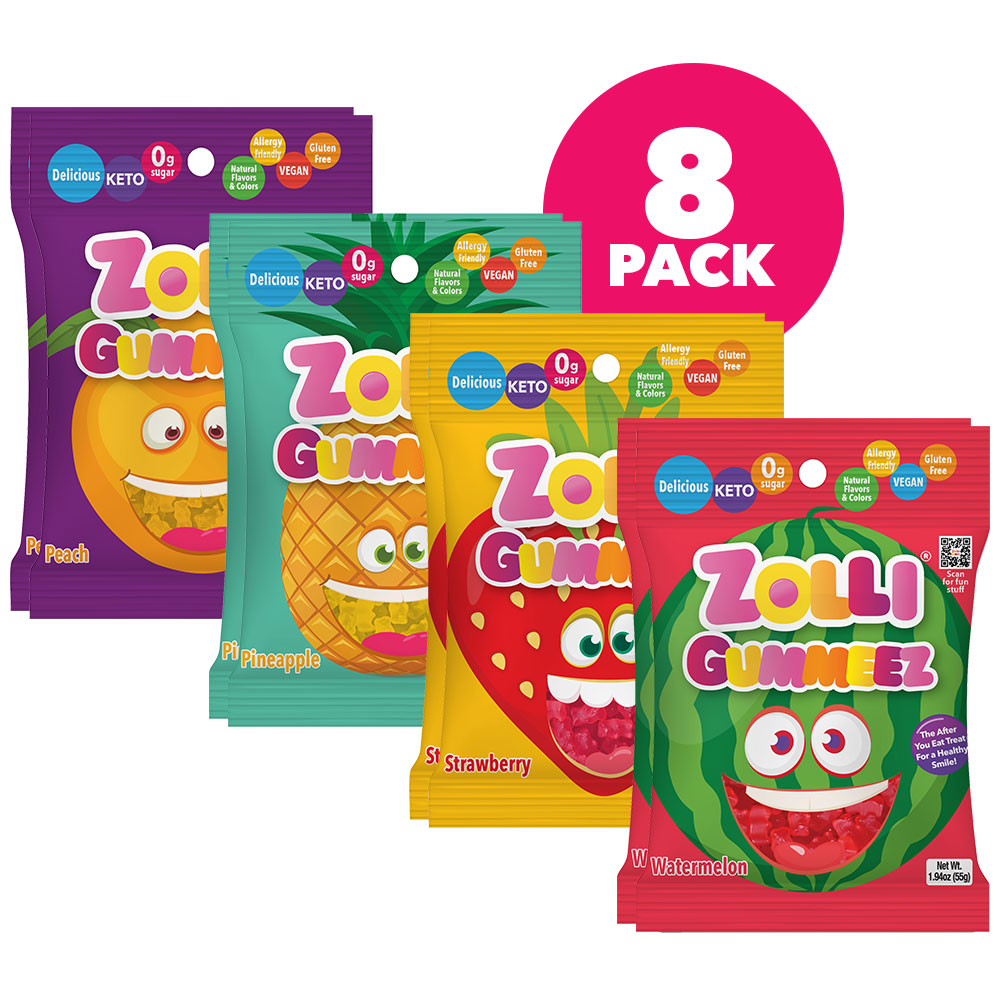 Zolli Gummeez Variety - 8 pack-Zollicandy