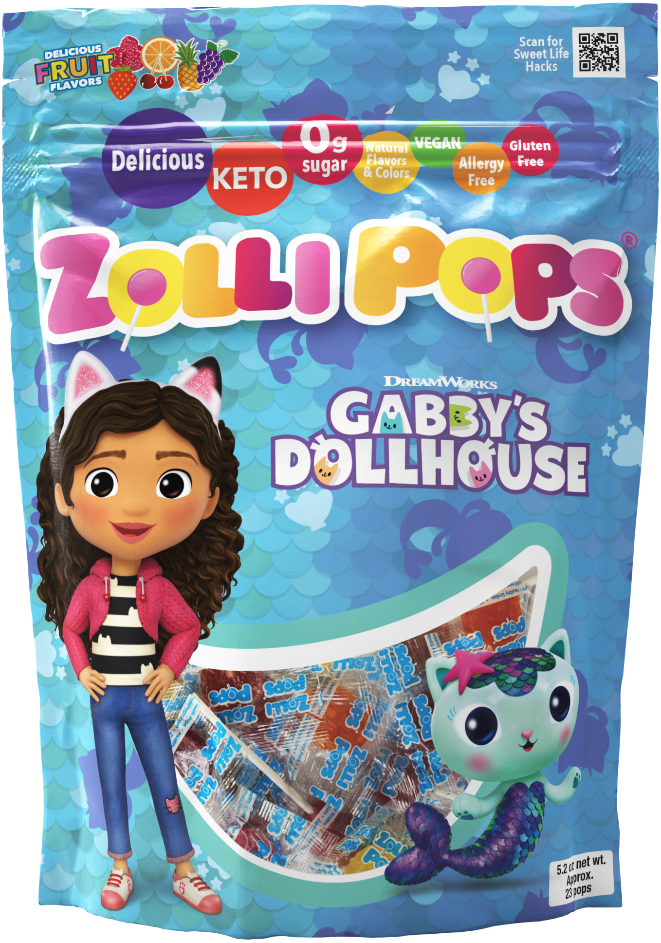 Gabby's Dollhouse, Purrfect Dollhouse 2-Foot Tall Playset with