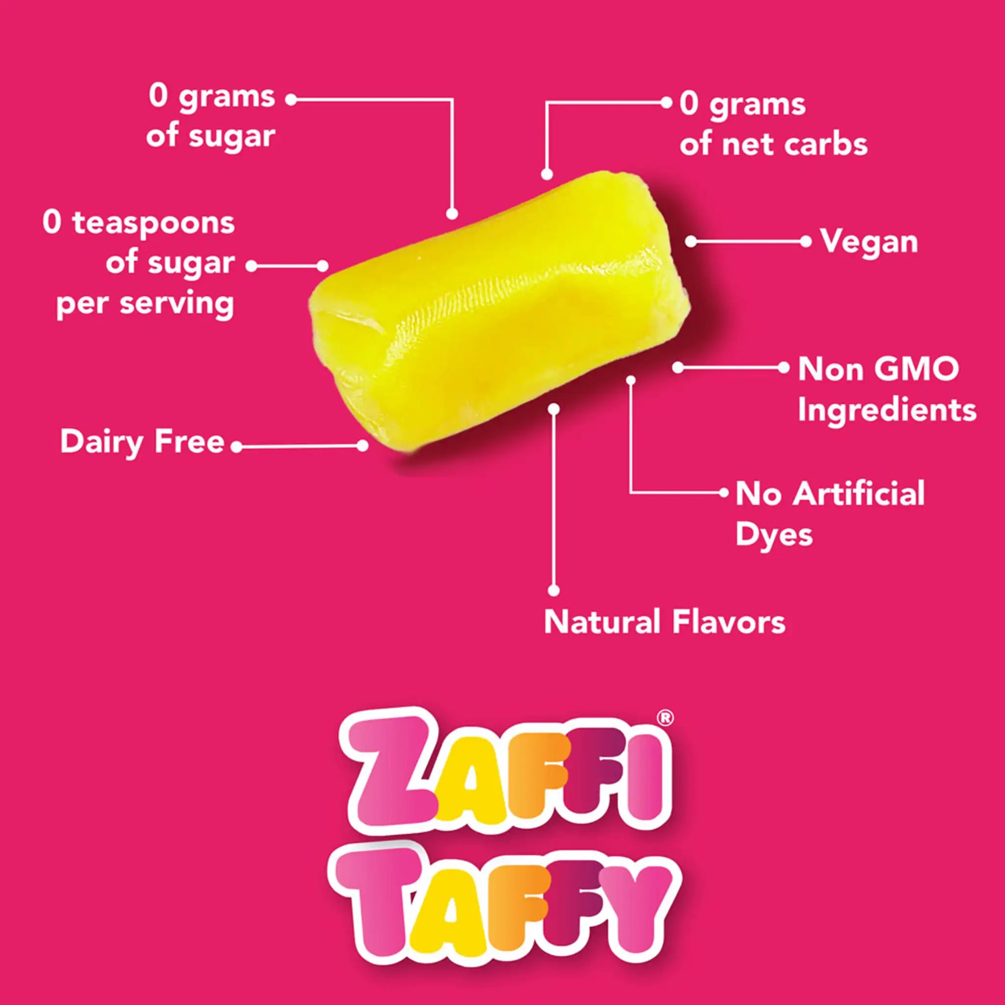 Zaffi Taffy is the sweet treat that’s good for your teeth.