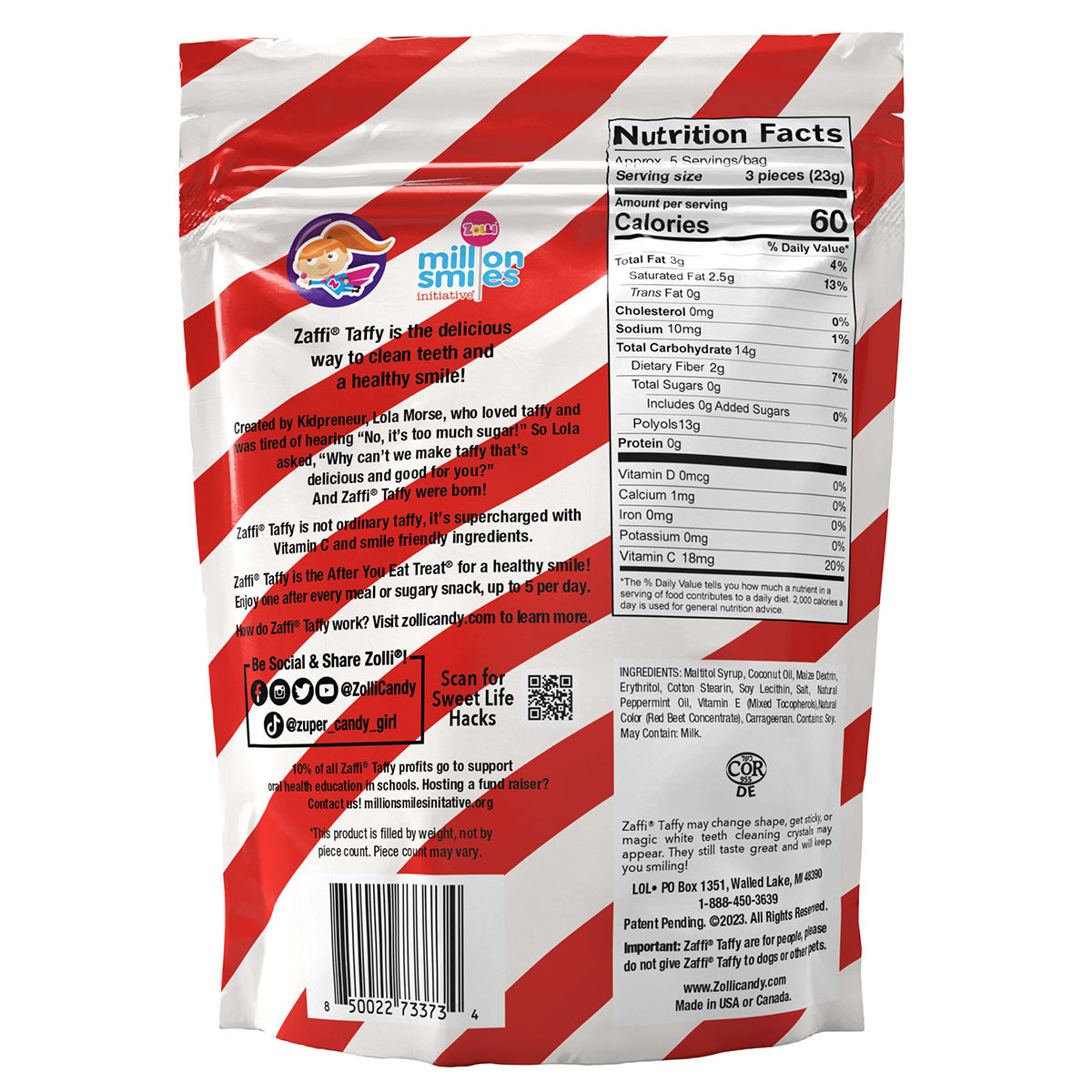 Zolli Sugar-Free Zaffi Taffy Flavor Bundle-Zollicandy