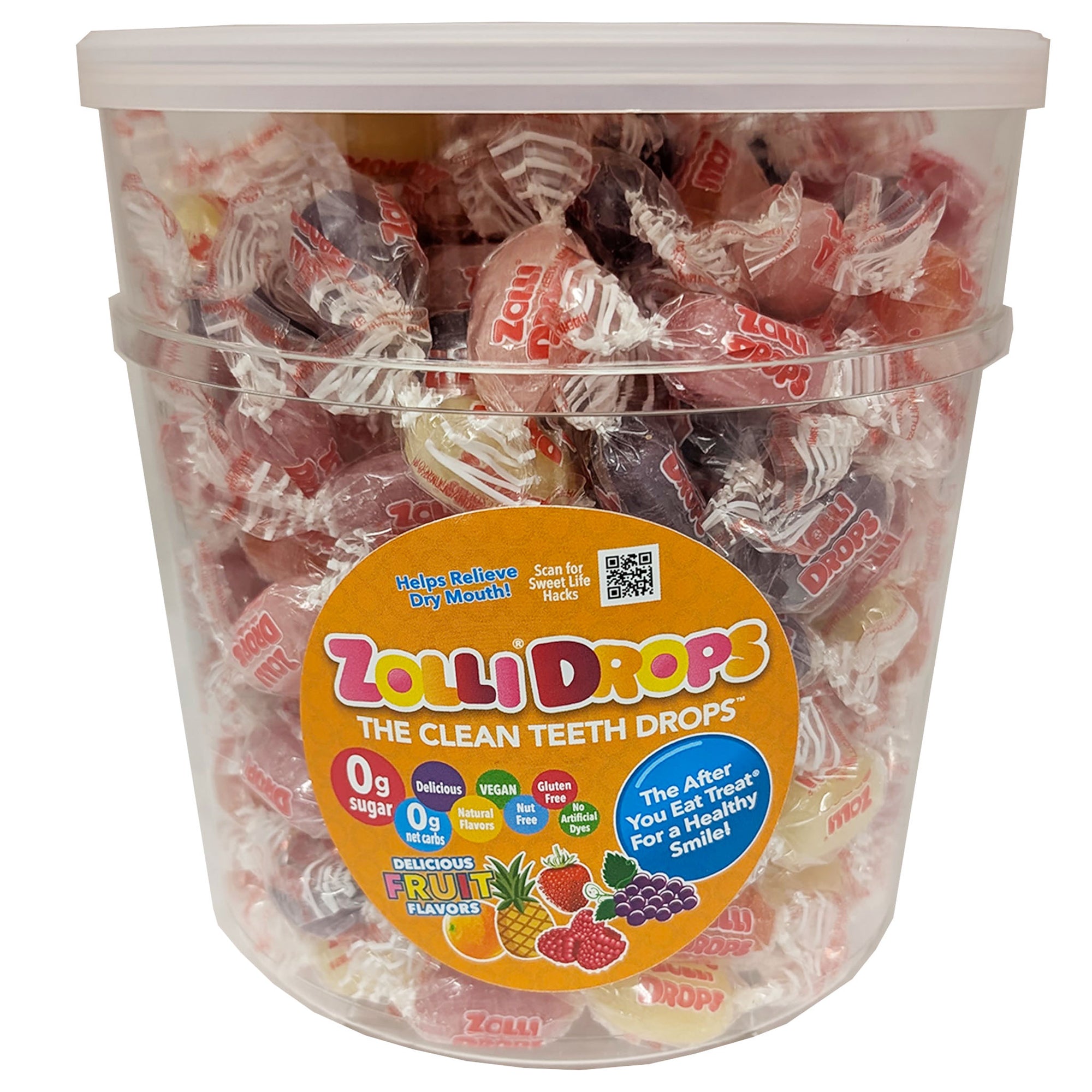 Zolli Fruit Drops in Tub