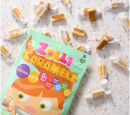 Zolli caramels taste great and keep you smiling.