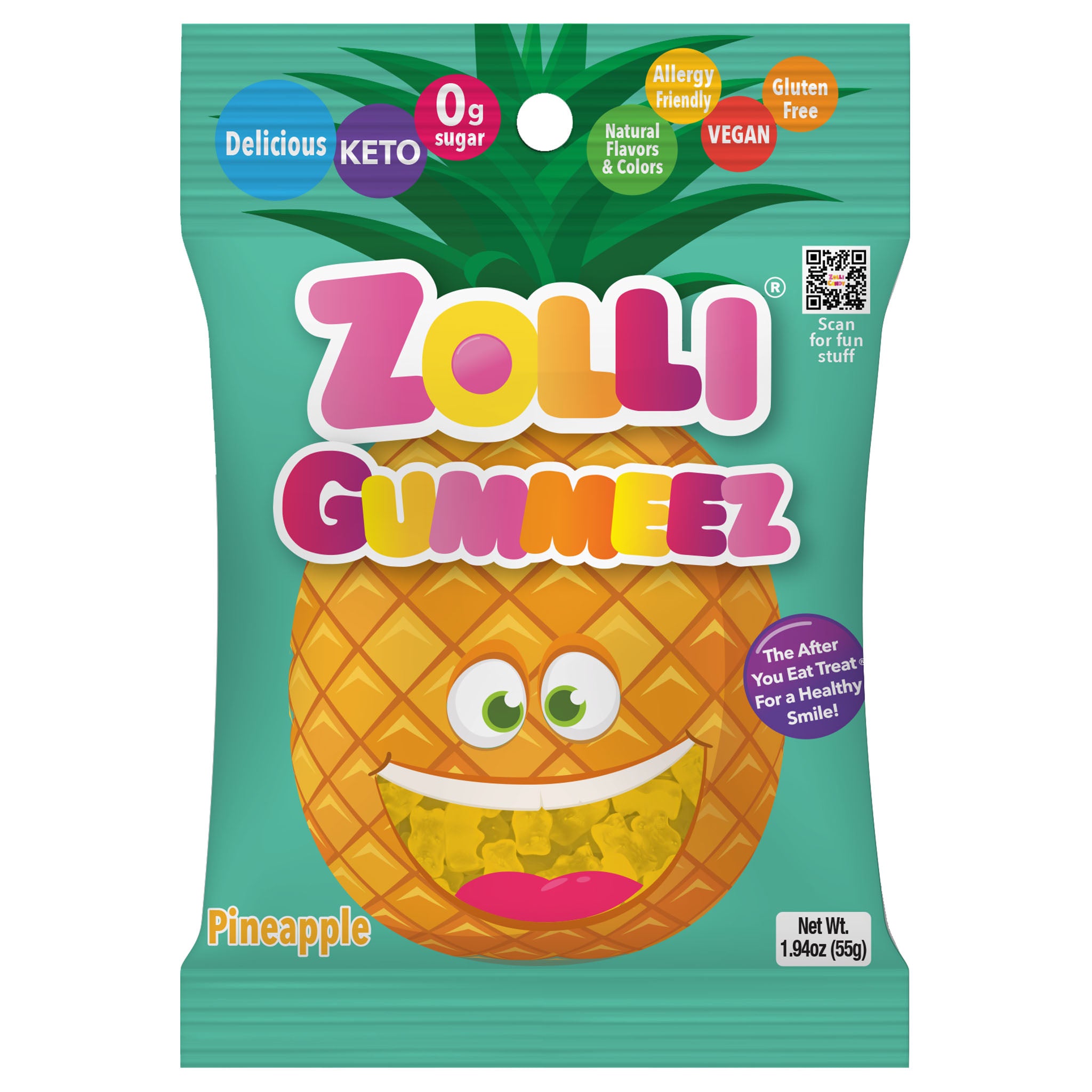 Sugar Free Pineapple Gummies