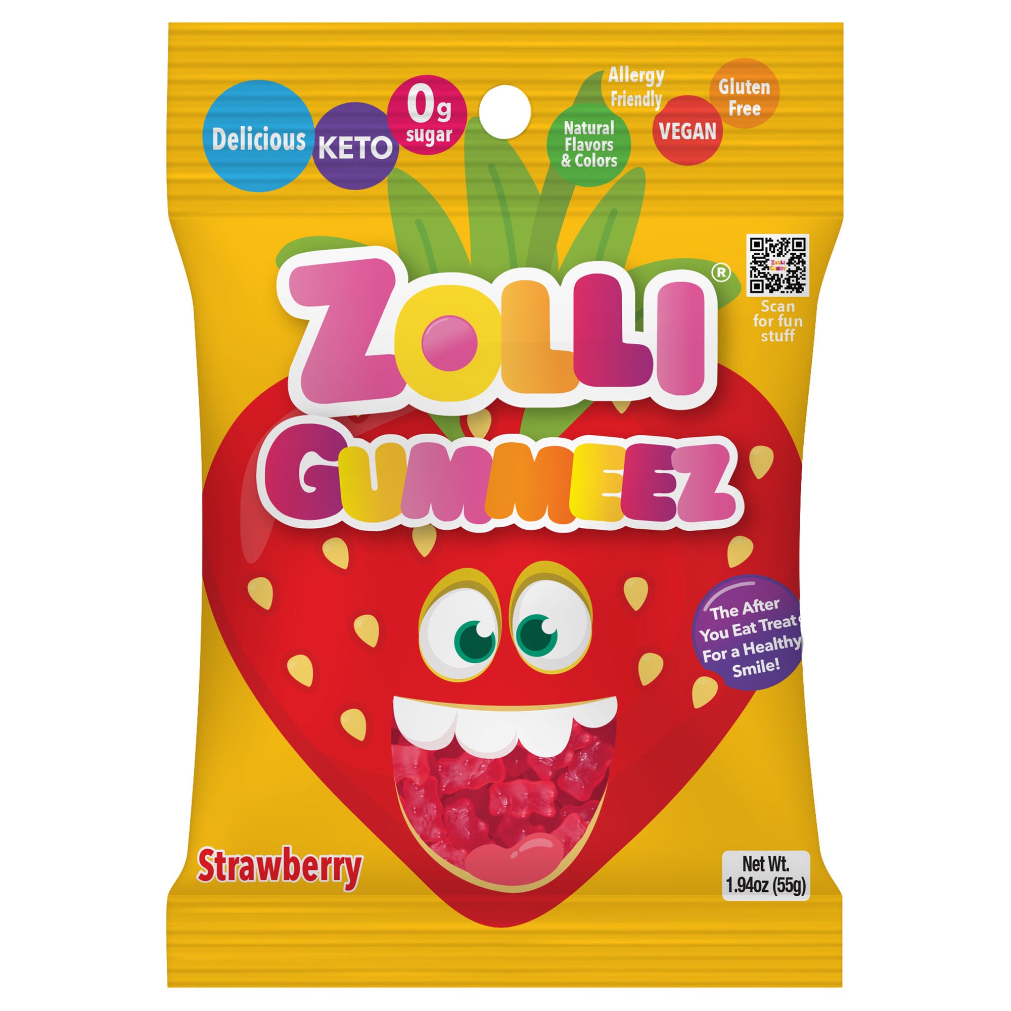 Sugar Free Strawberry Gummies