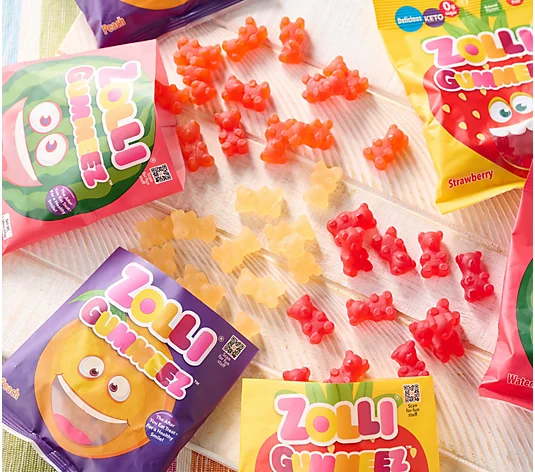 Zolli Gummies taste great and keep you smiling.