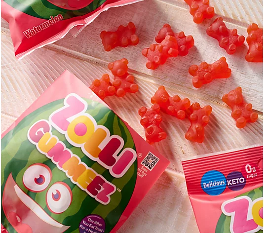 Zolli Gummeez Watermelon Candy Gummy Bears