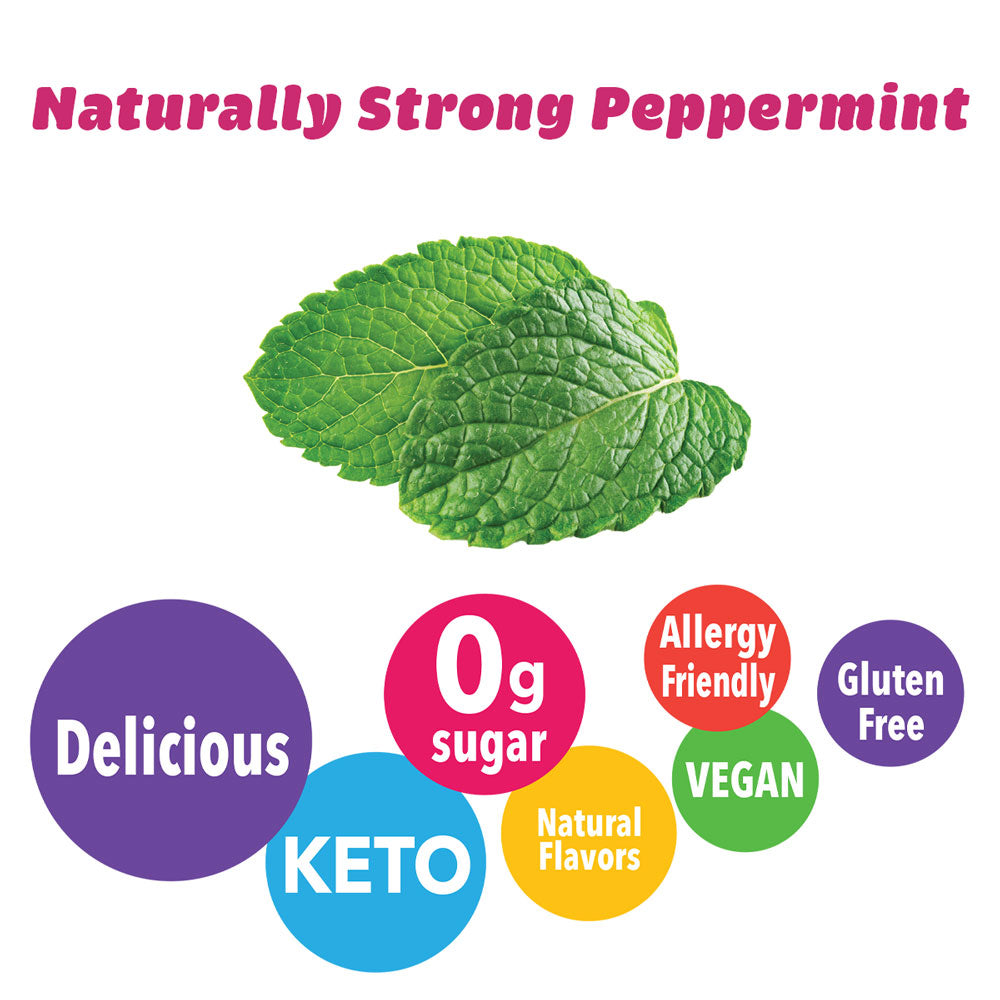 Zolli drops are the sweet treat that’s good for your teeth and with natural peppermint flavor.