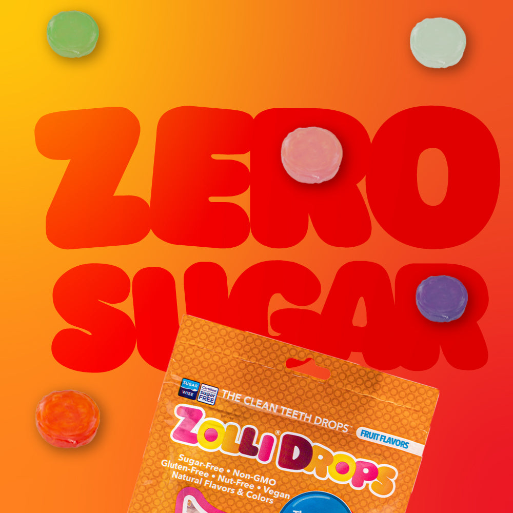 Zolli® Drops Assorted Fruit Flavors 3oz Bag