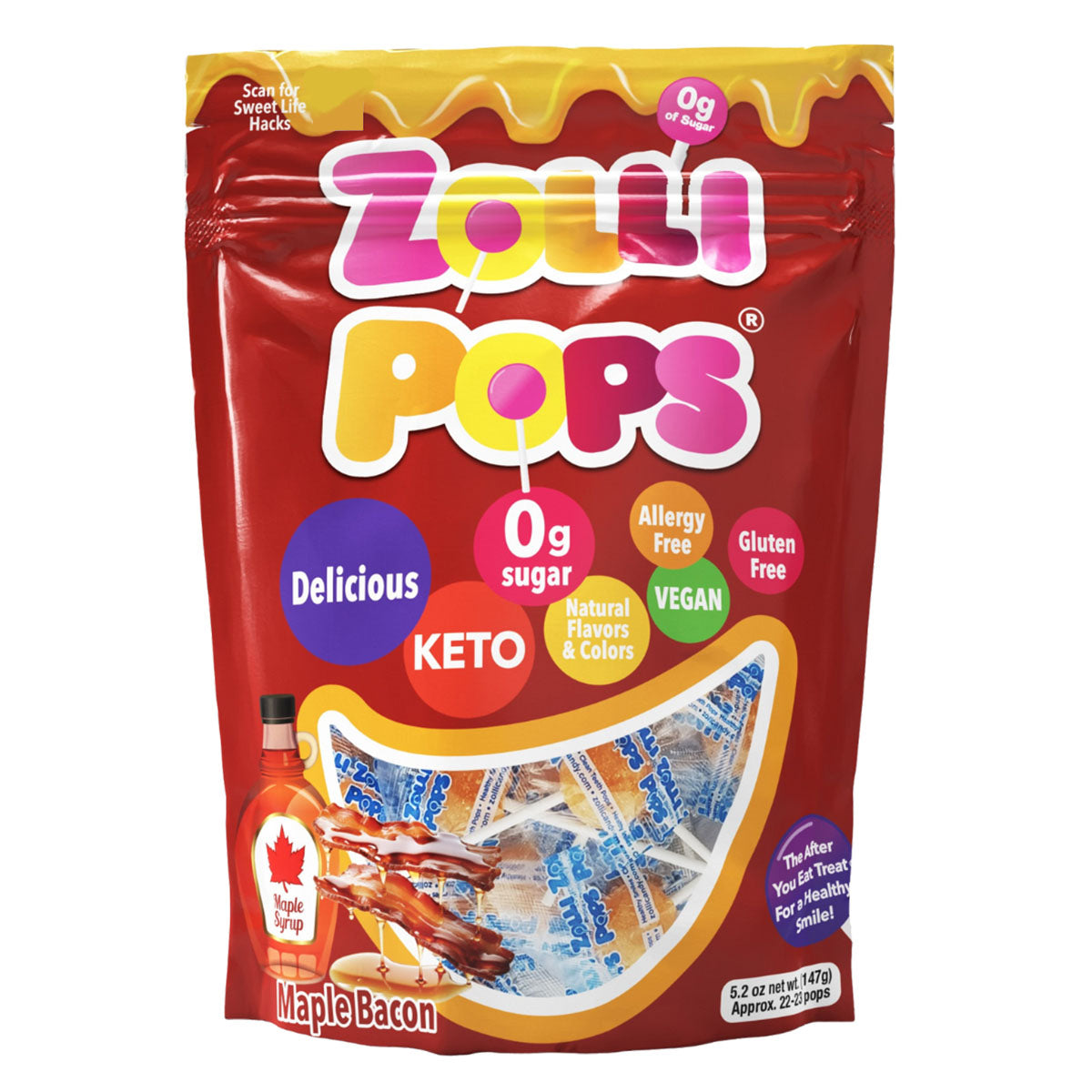 Zollipops Maple Bacon 5.2 oz-Zollicandy