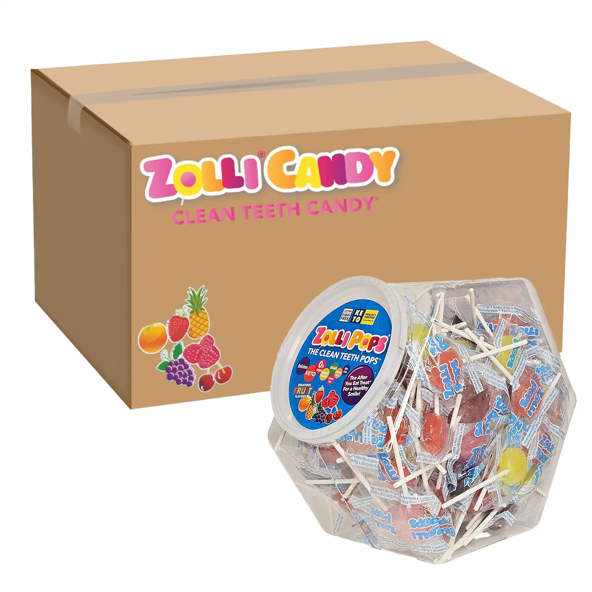 Zolli Smiles Subscribe and Save - For Dental & Healthcare Practice - Original Assorted Zollipops and More