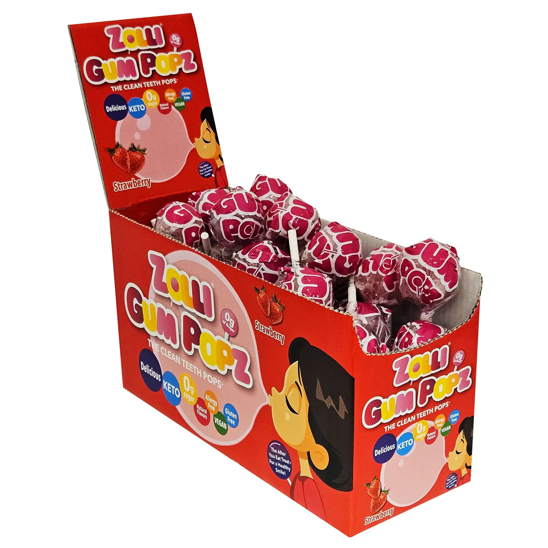 Zolli Gum Popz 40ct Display – Zollicandy