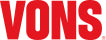 Vons logo on a white background