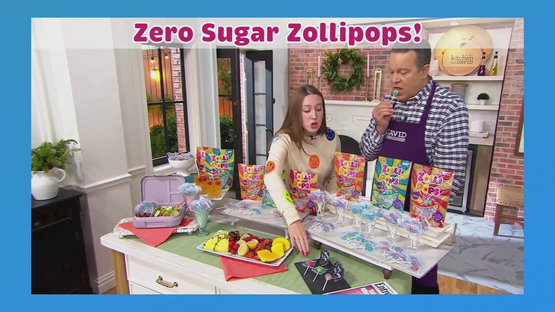 Zollipops have 0 grams of Sugar