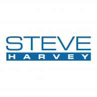 Steve Harvey logo on a white background