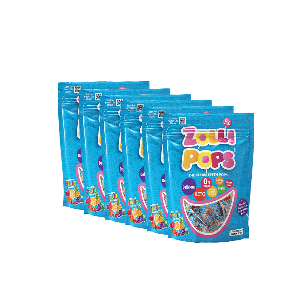 Zollipops® Original Assorted Fruit Flavors - 6 pack