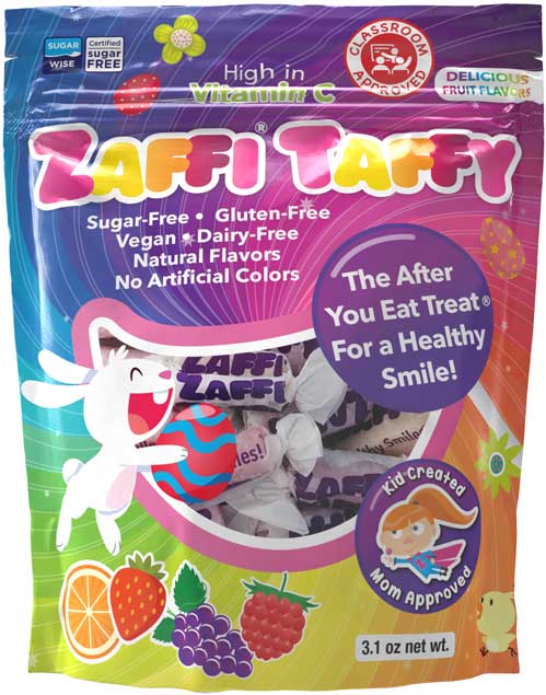 Zaffi Taffy Easter Assorted Fruit 3.1oz (#3360)